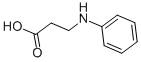 3-PHENYLAMINO-PROPIONIC ACID Struktur