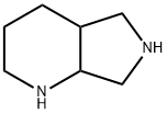 1H-オクタヒドロピロロ[3,4-B]ピリジン 化學(xué)構(gòu)造式
