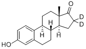 ESTRONE-16,16-D2 Struktur