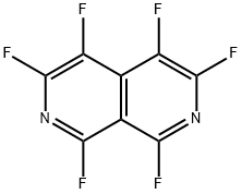 2,7-Naphthyridine, 1,3,4,5,6,8-hexafluoro- Struktur