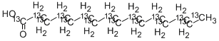 HEXADECANOIC ACID-13C16 (ALGAL SOURCE) (