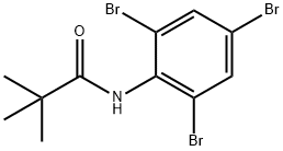 Propanamide, 2,2-dimethyl-N-(2,4,6-tribromophenyl)- Struktur