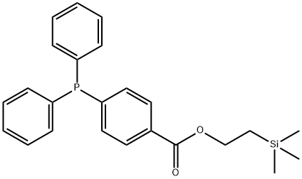 4-DIPHENYLPHOSPHANYL-BENZOIC ACID 2-TRI& Struktur