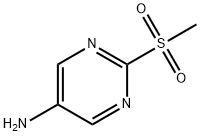 2-(METHYLSULFONYL)PYRIMIDIN-5-AMINE Struktur