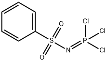 PHENYLSULFONYL-PHOSPHORAMIDIC TRICHLORIDE Struktur