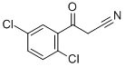 3-(2,5-dichlorophenyl)-3-oxopropanenitrile Struktur