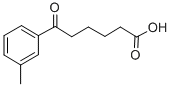 6-(3-METHYLPHENYL)-6-OXOHEXANOIC ACID Struktur