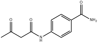 4-甲酰氨基-N-乙酰乙酰苯胺 結(jié)構(gòu)式