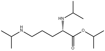 N2,N5-Bis(1-methylethyl)-L-ornithine 1-methylethyl ester Struktur