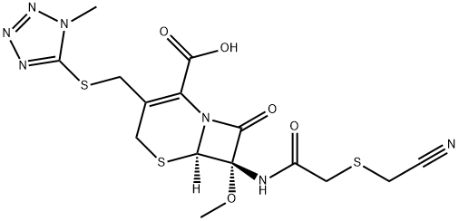 Cefmetazole Struktur