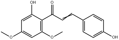 2',4-DIHYDROXY-4',6'-DIMETHOXYCHALCONE Structure