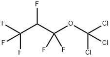 1,1,2,3,3,3-HEXAFLUOROPROPYL TRICHLOROMETHYL ETHER Struktur