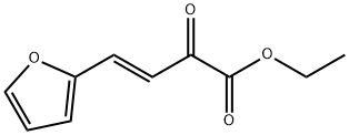 (E)-ETHYL 4-(FURAN-2-YL)-2-OXOBUT-3-ENOATE Struktur