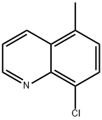 8-CHLORO-5-METHYLQUINOLINE Struktur