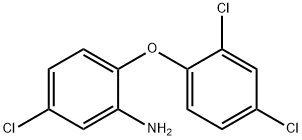 5-chloro-2-(2,4-dichlorophenoxy)aniline   Struktur