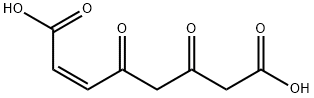 (2Z)4,6-dioxooct-2-enedioic acid 結(jié)構(gòu)式