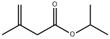 3-Butenoic acid, 3-Methyl-, 1-Methylethyl ester Struktur