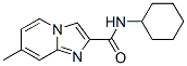 Imidazo[1,2-a]pyridine-2-carboxamide, N-cyclohexyl-7-methyl- (9CI) Struktur