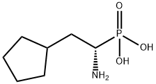 Phosphonic acid, [(1S)-1-amino-2-cyclopentylethyl]- (9CI) Struktur