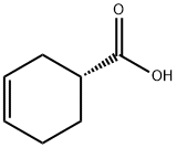 (R)-(+)-3-CYCLOHEXENECARBOXYLIC ACID Structure