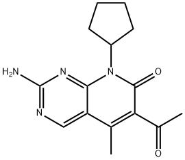 6-acetyl-2-aMino-8-cyclopentyl-5-Methylpyrido[2,3-d]pyriMidin-7(8H)-one