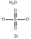 zirconium oxysulfate Struktur