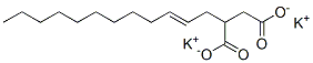 dipotassium dodec-2-enylsuccinate Struktur