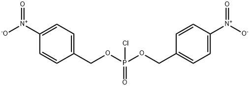 BIS(4-NITROBENZYL) PHOSPHOROCHLORIDATE Struktur