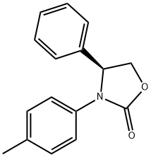 (S)-4-PHENYL-3-P-TOLYLOXAZOLIDIN-2-ONE Struktur