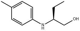 (S)-2-P-TOLYLAMINO-BUTAN-1-OL Struktur