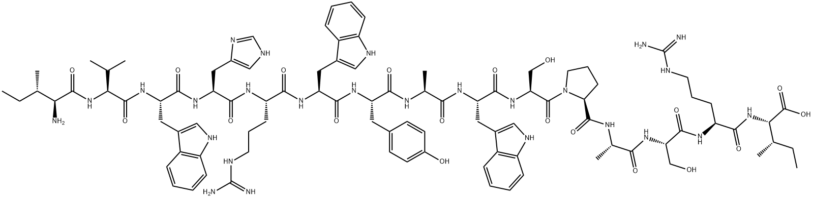 ANTI-THOMSEN-FRIEDENREICH CARCINOMA ANTIGEN PEPTIDE P30-1 Struktur