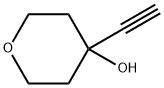 2H-Pyran-4-ol, 4-ethynyltetrahydro- (9CI) Struktur