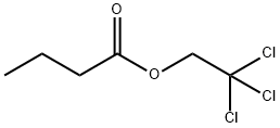 2,2,2-TRICHLOROETHYL BUTYRATE Struktur