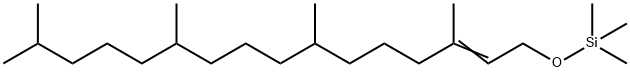 [(3,7,11,15-Tetramethyl-2-hexadecenyl)oxy]trimethylsilane Struktur