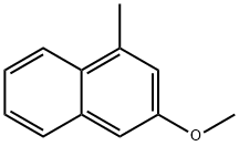 Naphthalene, 3-methoxy-1-methyl- (9CI) Struktur