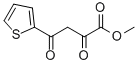 2,4-DIOXO-4-THIOPHEN-2-YL-BUTYRIC ACID METHYL ESTER Struktur