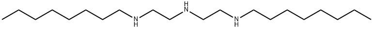 N-octyl-N'-[2-(octylamino)ethyl]ethylenediamine  Struktur