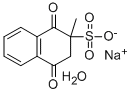 MENADIONE SODIUM BISULFITE HYDRATE Struktur