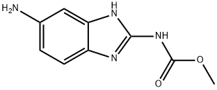 Carbamic acid, N-(6-amino-1H-benzimidazol-2-yl)-, methyl ester Struktur