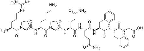 SUBSTANCE P (1-9) Structure