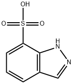 7-(1H)INDAZOLE SULFONIC ACID Struktur