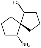 Spiro[4.4]nonan-1-ol, 6-amino-, (1R,5R,6R)- (9CI) Struktur