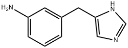 3-(1H-IMIDAZOL-4-YLMETHYL)-PHENYLAMINE Struktur