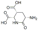 2,3-Piperidinedicarboxylicacid,5-amino-6-oxo-,[2S-(2alpha,3alpha,5alpha)]-(9CI) Struktur