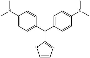 4,4'-(2-furylmethylene)bis[N,N-dimethylaniline] Struktur