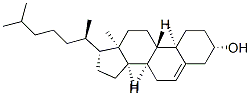 (3S,8S,9S,10R,13R,14R,17R)-10,13-dimethyl-17-[(2R)-6-methylheptan-2-yl]-2,3,4,7,8,9,11,12,14,15,16,17-dodecahydro-1H-cyclopenta[a]phenanthren-3-ol Struktur