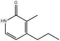 2(1H)-Pyridinone, 3-methyl-4-propyl- (9CI) Struktur