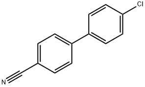 4'-Chloro-4-cyanobiphenyl Struktur