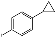 BENZENE, 1-CYCLOPROPYL-4-IODO- Struktur