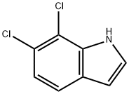 1H-Indole, 6,7-dichloro- Struktur